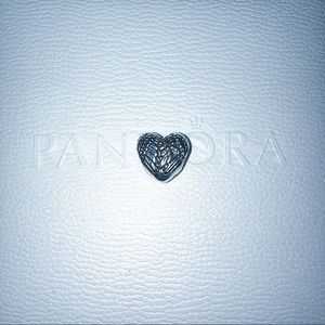 Pandora Winged Heart Charm